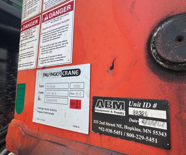2007 STERLING LT8500 4×4 KNUCKLE-BOOM CRANE & HOOK 016