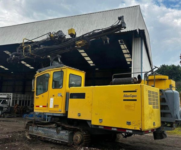 2008 ATLAS COPCO ECM 660 IV HYDRAULIC ROCK DRILL RIG CAB 004