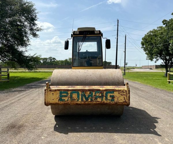 2008 BOMAG BW211D-3 SMOOTH SINGLE DRUM 84 ROLLER COMPACTOR 002
