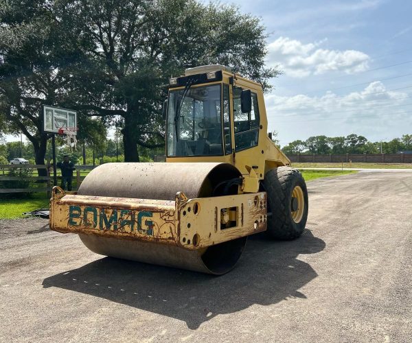 2008 BOMAG BW211D-3 SMOOTH SINGLE DRUM 84 ROLLER COMPACTOR 003