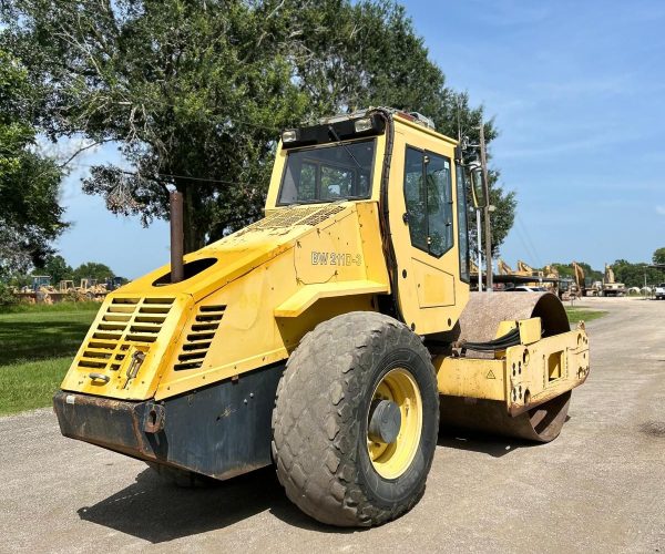 2008 BOMAG BW211D-3 SMOOTH SINGLE DRUM 84 ROLLER COMPACTOR 004