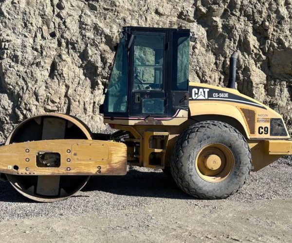 2008 CATERPILLAR 563E SINGLE DRUM ROLLER COMPACTOR 001