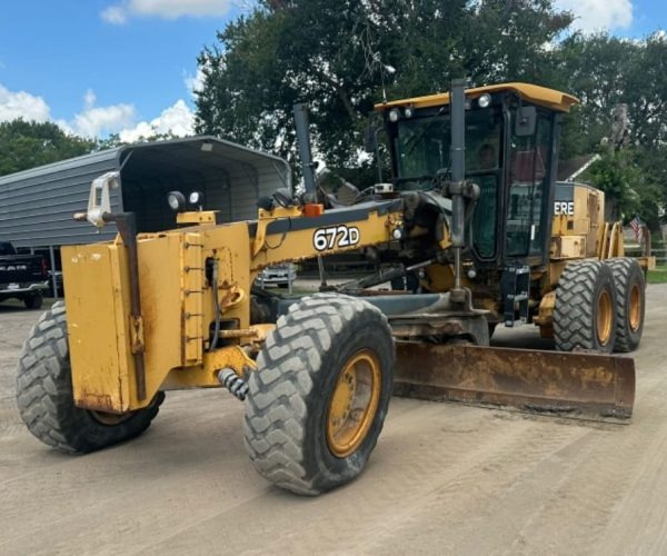 2008 JOHN DEERE 672D AWD MOTOR GRADER CAB 002
