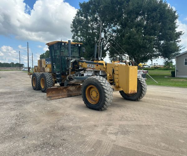 2008 JOHN DEERE 672D AWD MOTOR GRADER CAB 004
