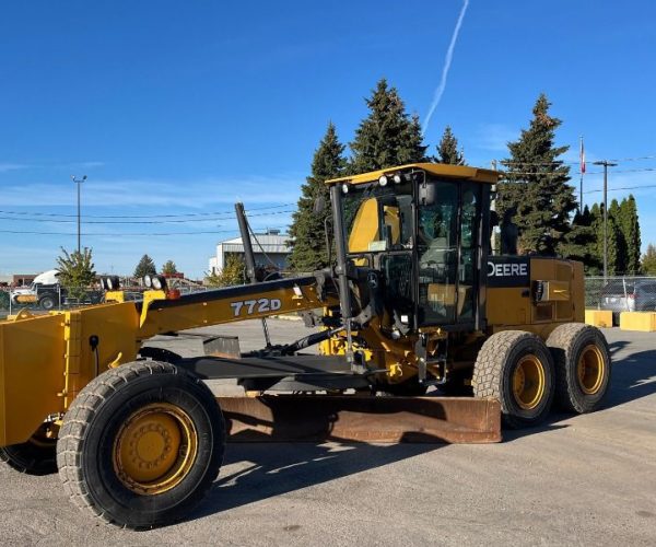 2008 JOHN DEERE 772D MOTORGRADER ENCLOSED CAB 001