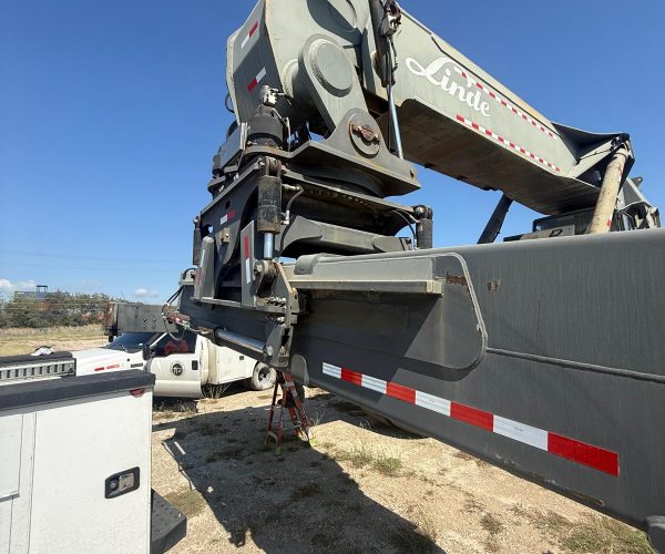 2008 LINDE C4531TL 45 TON CONTAINER REACHSTACKER CAB 004