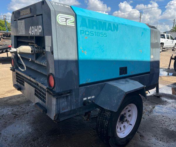 2009 AIRMAN PDS185S COMPRESSOR WITH TRAILER 001