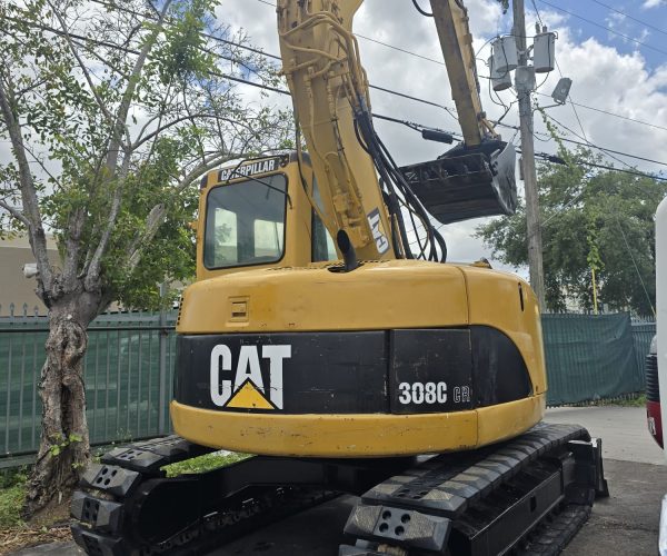 2009 CATERPILLAR 308C CR MINI EXCAVATOR ENCLOSED CAB 002