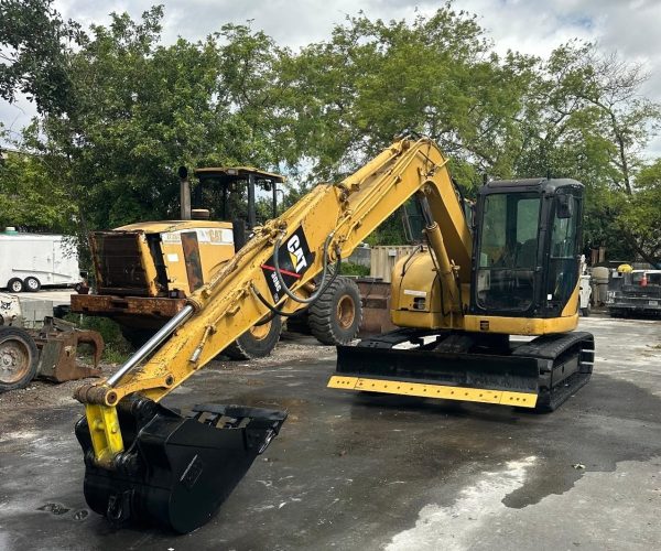 2009 CATERPILLAR 308C CR MINI EXCAVATOR ENCLOSED CAB 007