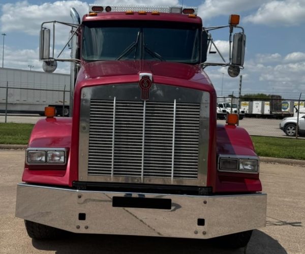 2009 KENWORTH T800 DUMP TRUCK TRI-AXLE STEEREABLE THIRD AXLE 006