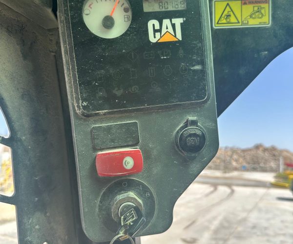 2010 CATERPILLAR 246C SKID STEER WITH BUCKET AND UNICORN FORK 007