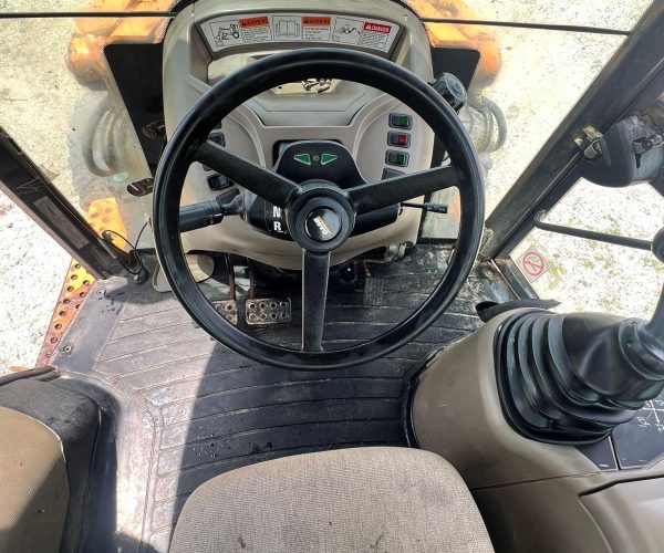 2011 CASE 590SN BACKHOE 4X4 ENCLOSED CAB WITH FORKS AND BUCKET 016