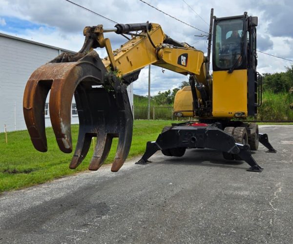 2011 CATERPILLAR M316D WHEELED EXCAVATOR 004