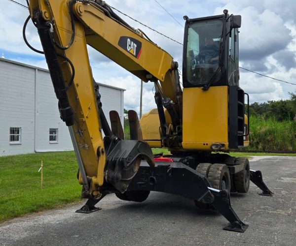 2011 CATERPILLAR M316D WHEELED EXCAVATOR 007