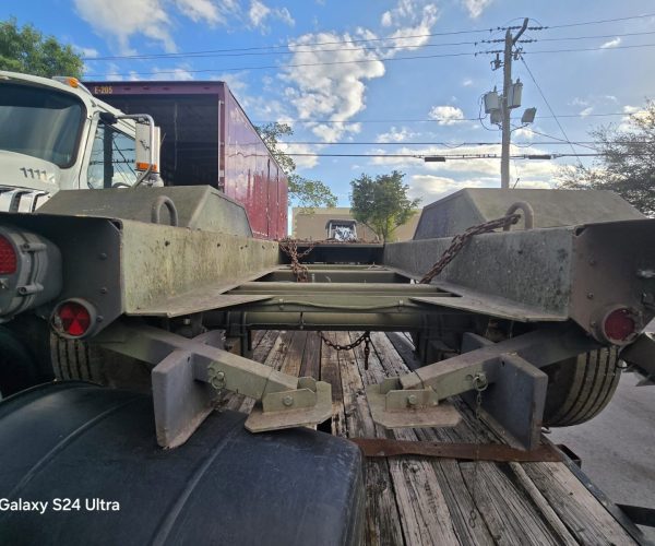 2011 M200A1 MILITARY GENERATOR TRAILER CAPACITY 5000 LBS 2.5 TONS 002