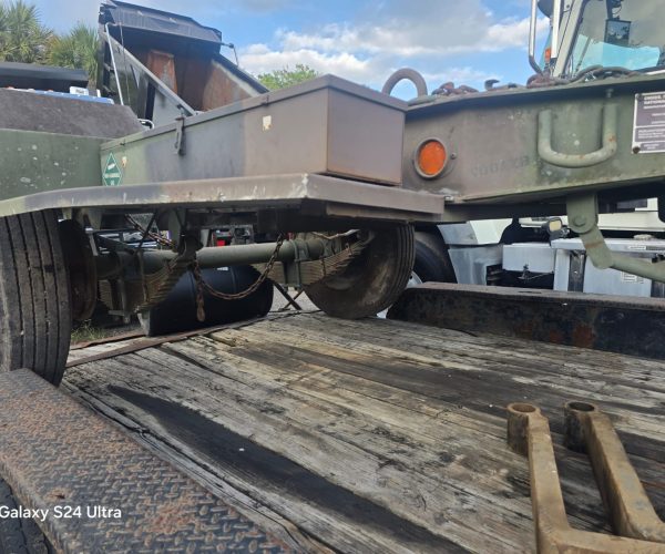 2011 M200A1 MILITARY GENERATOR TRAILER CAPACITY 5000 LBS 2.5 TONS 004