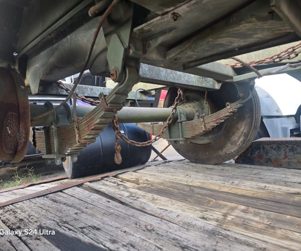 2011 M200A1 MILITARY GENERATOR TRAILER CAPACITY 5000 LBS 2.5 TONS 005