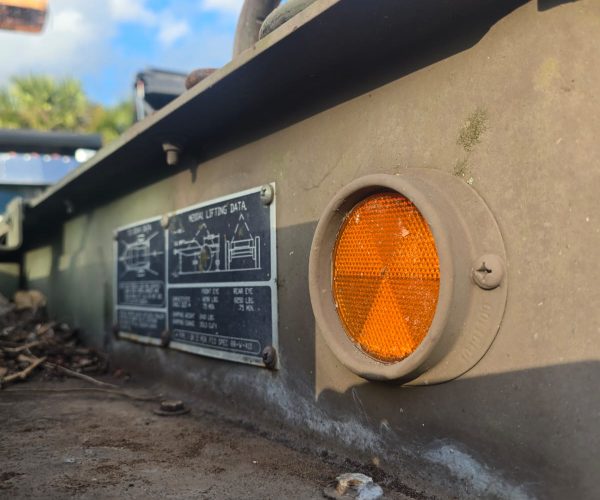 2011 M200A1 MILITARY GENERATOR TRAILER CAPACITY 5000 LBS 2.5 TONS 007