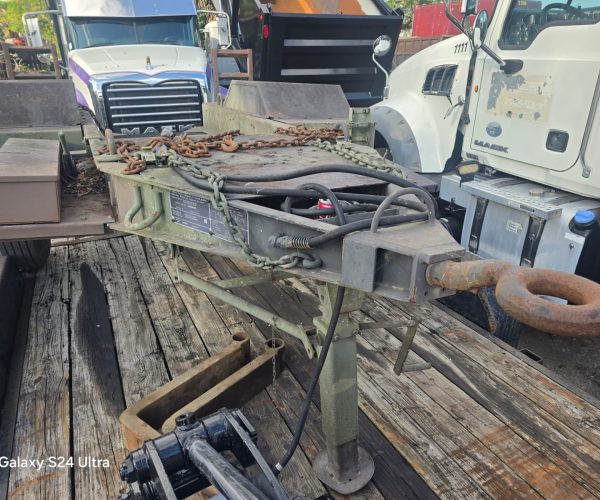 2011 M200A1 MILITARY GENERATOR TRAILER CAPACITY 5000 LBS 2.5 TONS 010