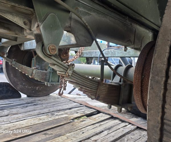 2011 M200A1 MILITARY GENERATOR TRAILER CAPACITY 5000 LBS 2.5 TONS 012