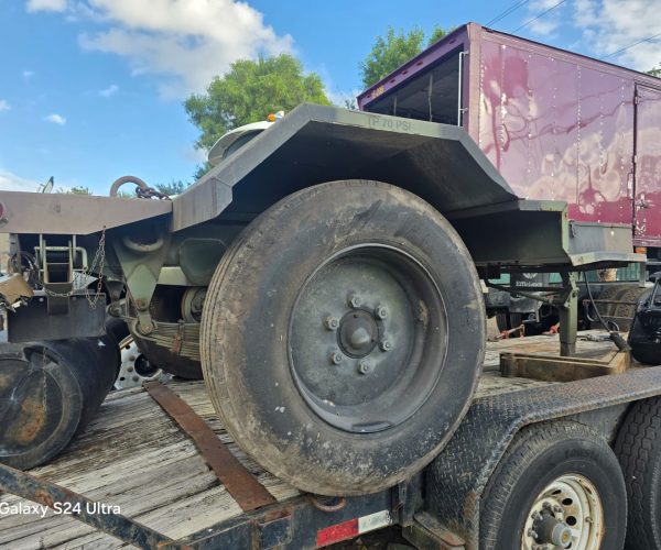 2011 M200A1 MILITARY GENERATOR TRAILER CAPACITY 5000 LBS 2.5 TONS 014