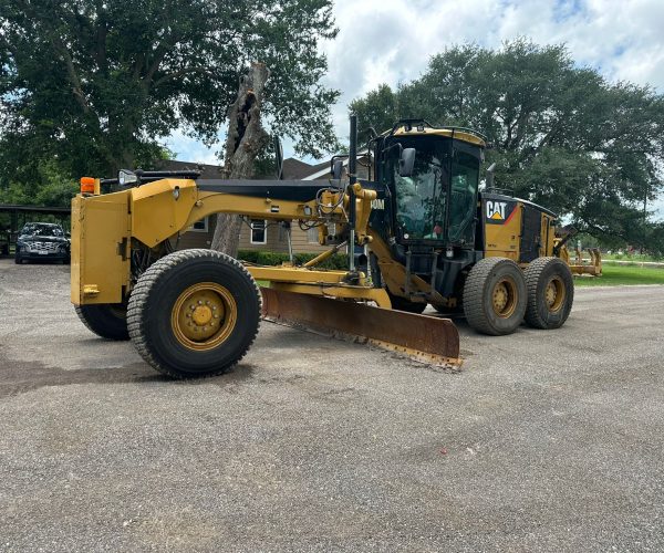2012 CATERPILLAR 140M MOTOR GRADER CAB WHIT REAR RIPPER 002