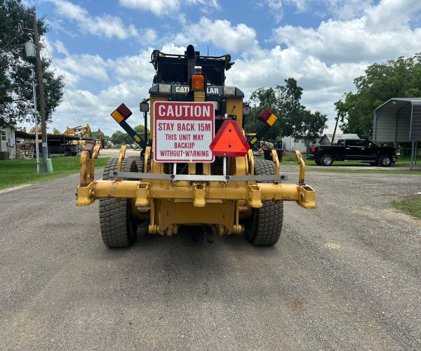 2012 CATERPILLAR 140M MOTOR GRADER CAB WHIT REAR RIPPER 006