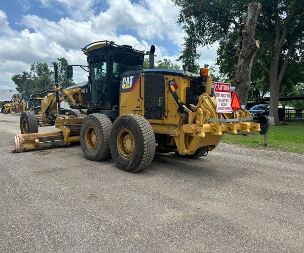 2012 CATERPILLAR 140M MOTOR GRADER CAB WHIT REAR RIPPER 007
