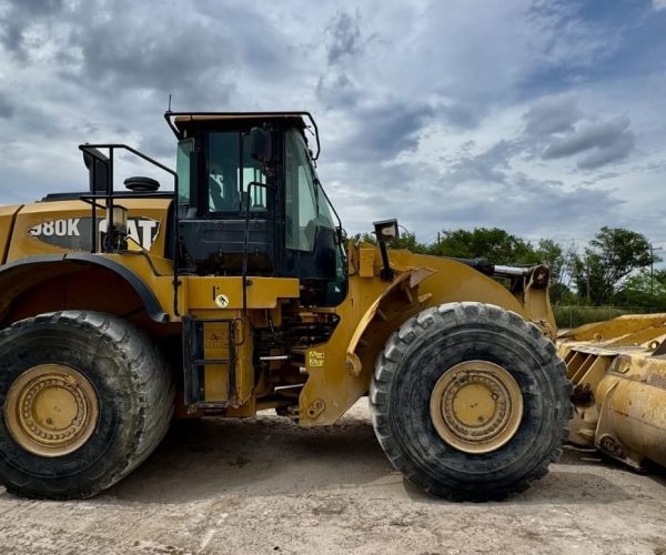 2012 CATERPILLAR 980K WHEEL LOADER ENCLOSED CAB 001