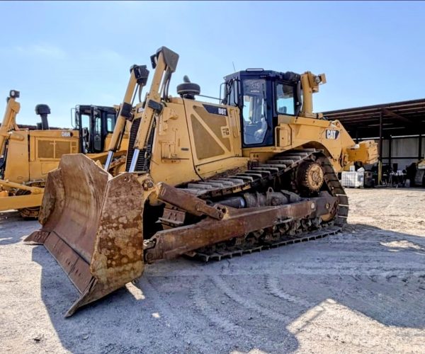 2012 CATERPILLAR D8T DOZER ENCLOSED CAB W REAR RIPPER 002