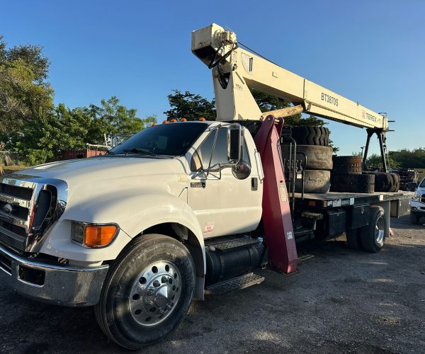 2012 FORD E-750 CRANE BT3870S TEREX 38.000 LBS 001