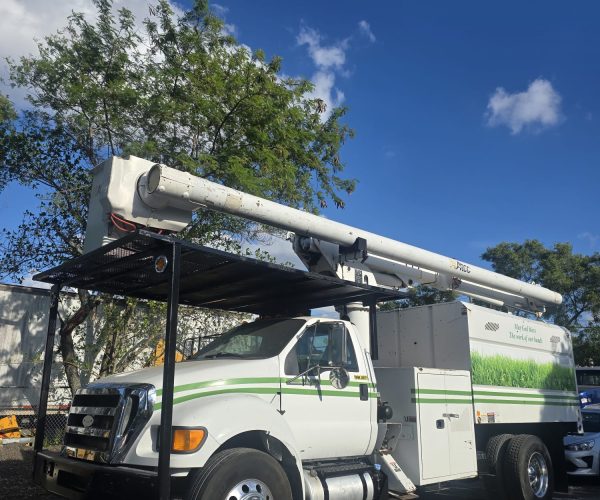 2012 FORD F-750 4X2 CHIPPER ALTEC LRV56 55 FT HEIGHT UTILITY 003