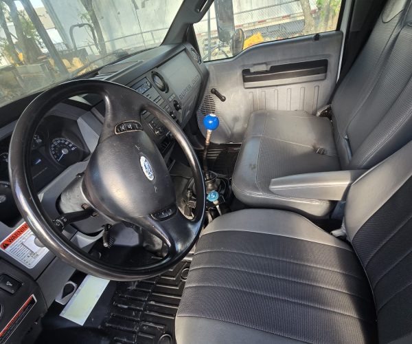 2012 FORD F-750 4X2 CHIPPER ALTEC LRV56 55 FT HEIGHT UTILITY 011