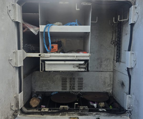 2012 FORD F-750 4X2 CHIPPER ALTEC LRV56 55 FT HEIGHT UTILITY 017