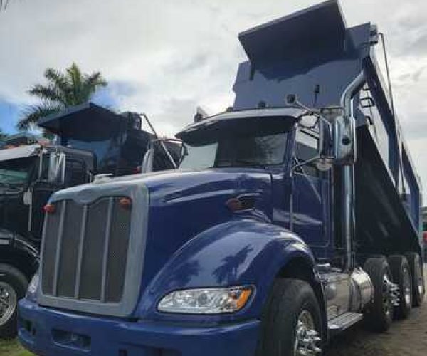 2012 PETERBILT 386 DUMP TRUCK TRI AXLE CUMMINS ISX15 ENGINE 003