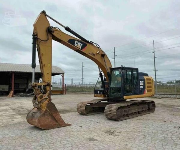 2013 CATERPILLAR 320E EXCAVATOR ENCLOSED CAB AC 001