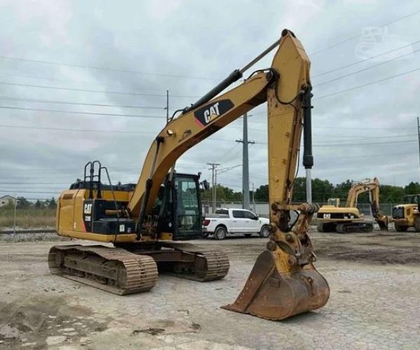 2013 CATERPILLAR 320E EXCAVATOR ENCLOSED CAB AC 002