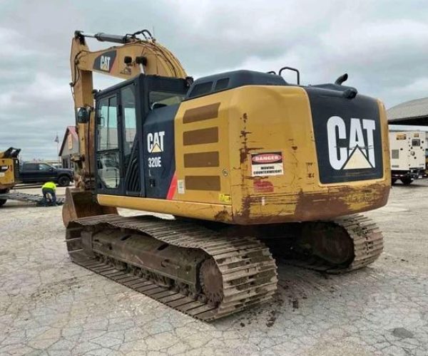 2013 CATERPILLAR 320E EXCAVATOR ENCLOSED CAB AC 004