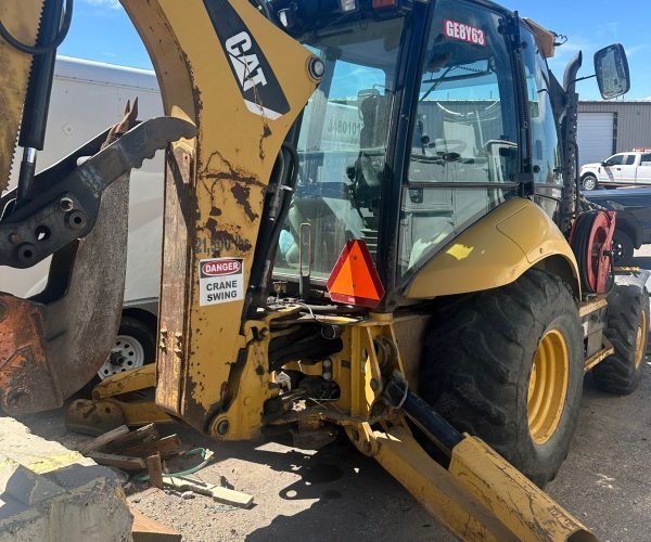 2013 CATERPILLAR CAT 420F BACKHOE ENCLOSED CAB AC EXTENDED CAB 002