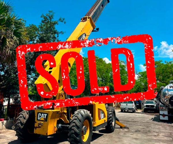 2013-CATERPILLAR-TL1055C-TELEHANDLER-10000-LB-LIFT-55-FT-REACH-ENCLOSED-CAB-4X4-001 SOLD