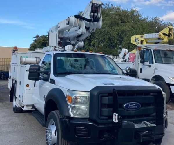 2013 FORD 550 ALTEC TA40 45FT W JIB 2 OUTRIGGERS 001