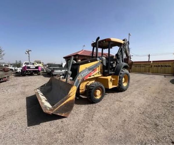 2013 JOHN DEERE 310K BACKHOE 4X4 OPEN CAB & HAMMER KIT 002