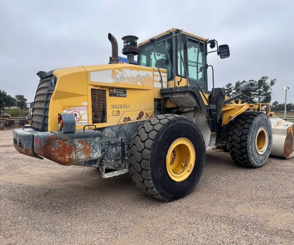 2013 KOMATSU WA380 WHEEL LOADER ENCLOSED CAB AC HEAT 003