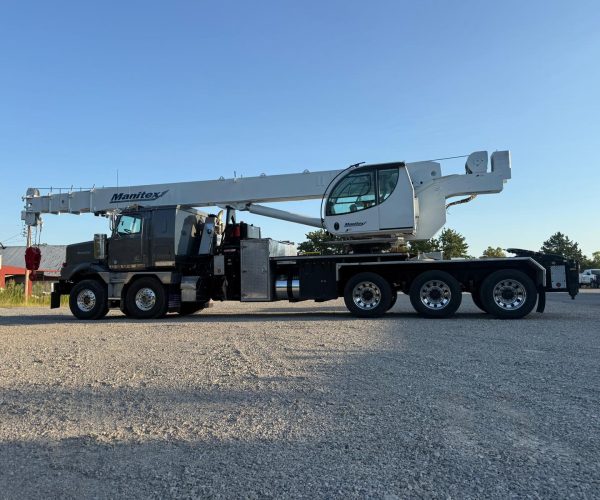 2013 MANITEX 45110 BOOM TRUCK CRANE TRI-AXLE 35 TONS LIFTING 002