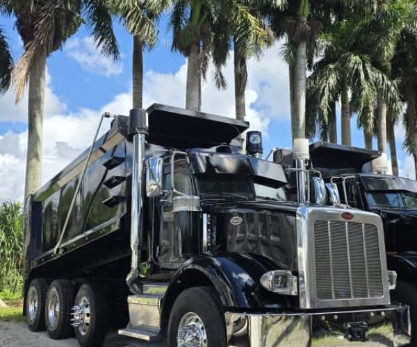 2013 PETERBILT 365 DUMP TRUCK TRI-AXLE WSTEEREABLE THIRD AXLE 003