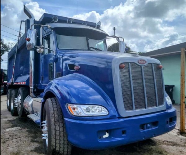 2013 PETERBILT 386 DUMP TRUCK TRI AXLE 001