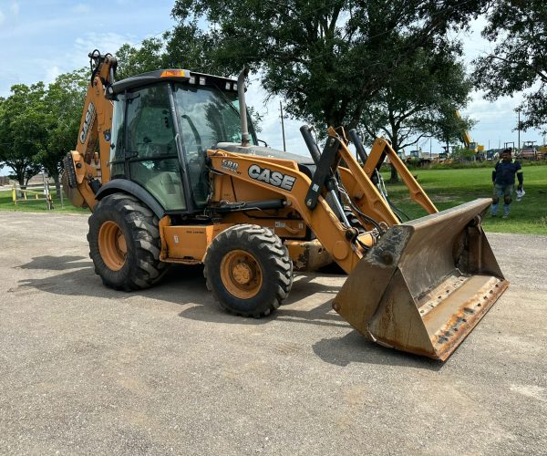 2014 CASE 580SN BACKHOE 4X4 ENCLOSED CAB AC 001
