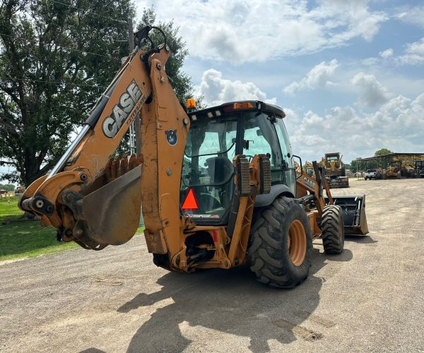 2014 CASE 580SN BACKHOE 4X4 ENCLOSED CAB AC 007
