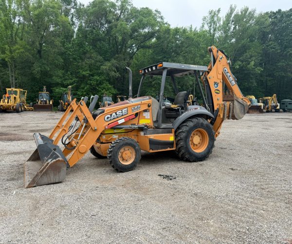 2014 CASE SUPER N 580SN 4X4 BACKHOE W HAMMER LINE 001