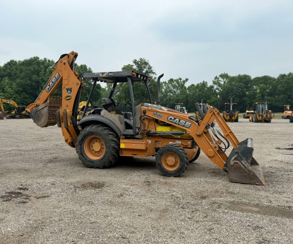 2014 CASE SUPER N 580SN 4X4 BACKHOE W HAMMER LINE 002